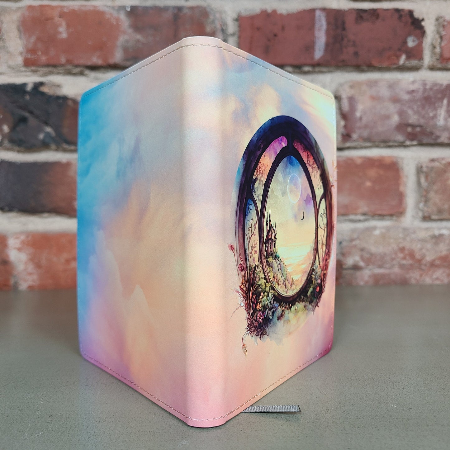 Mystical Watercolor Fantasy Window Journal