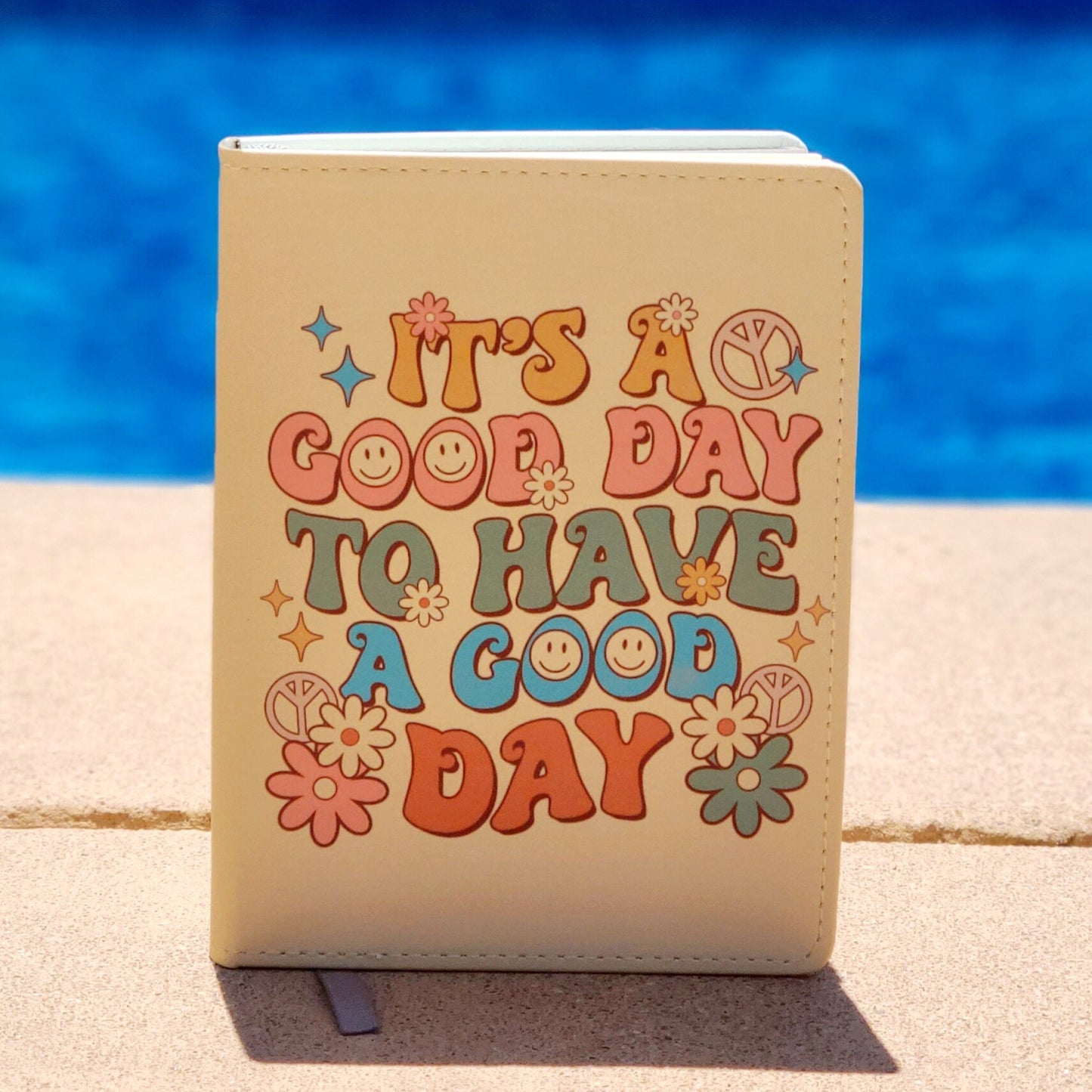 Happy Good Day Journal, Good Vibes Boho