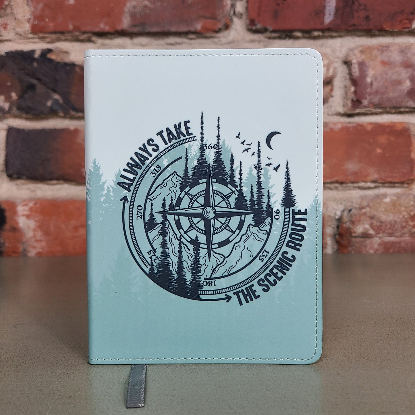 Always Take the Scenic Route Travel Journal