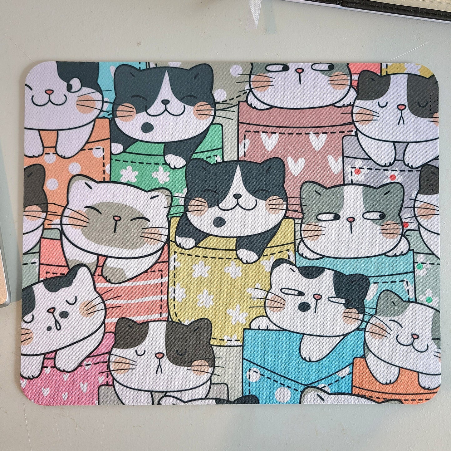 Cat in Pockets Mousepad