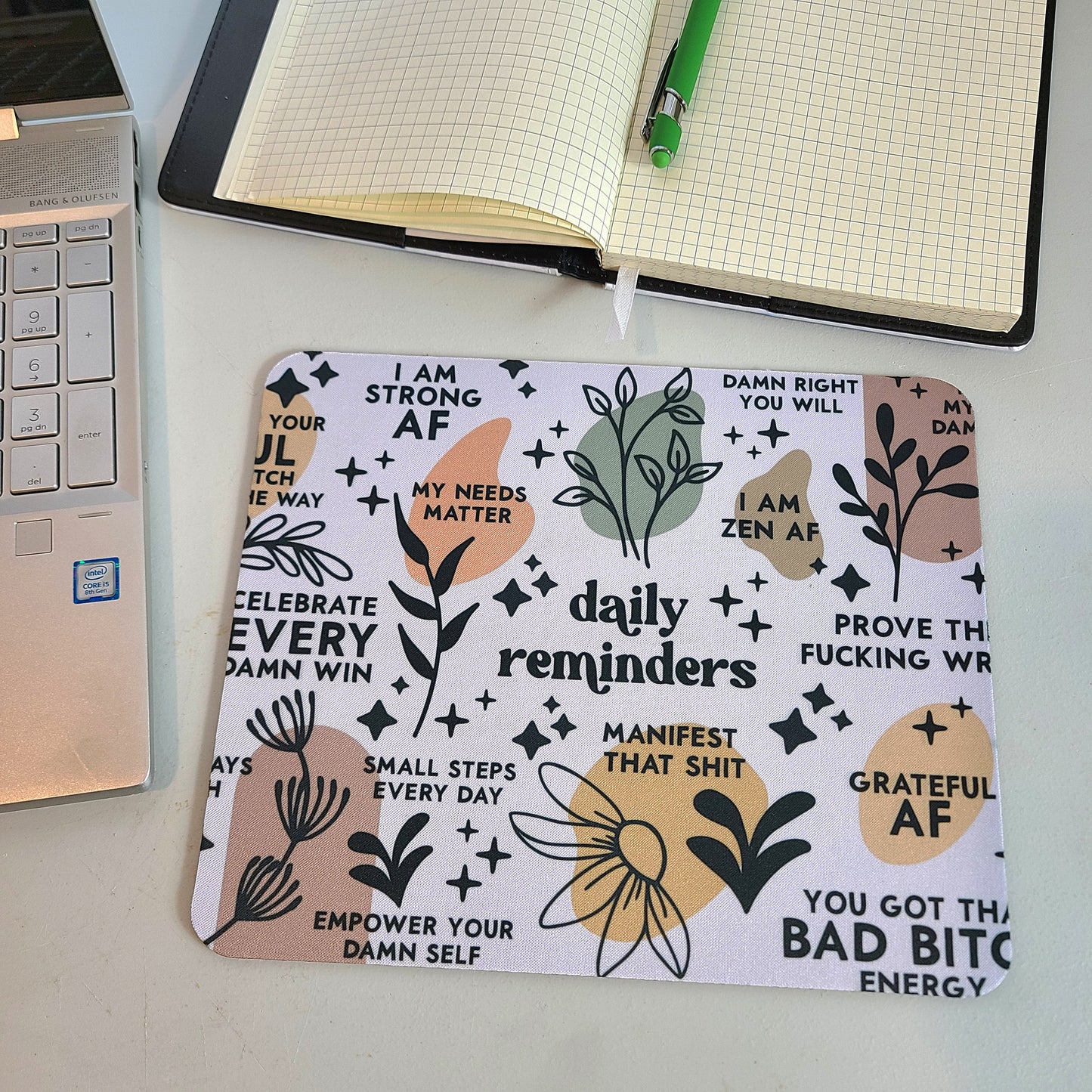 Daily Reminders Mousepad