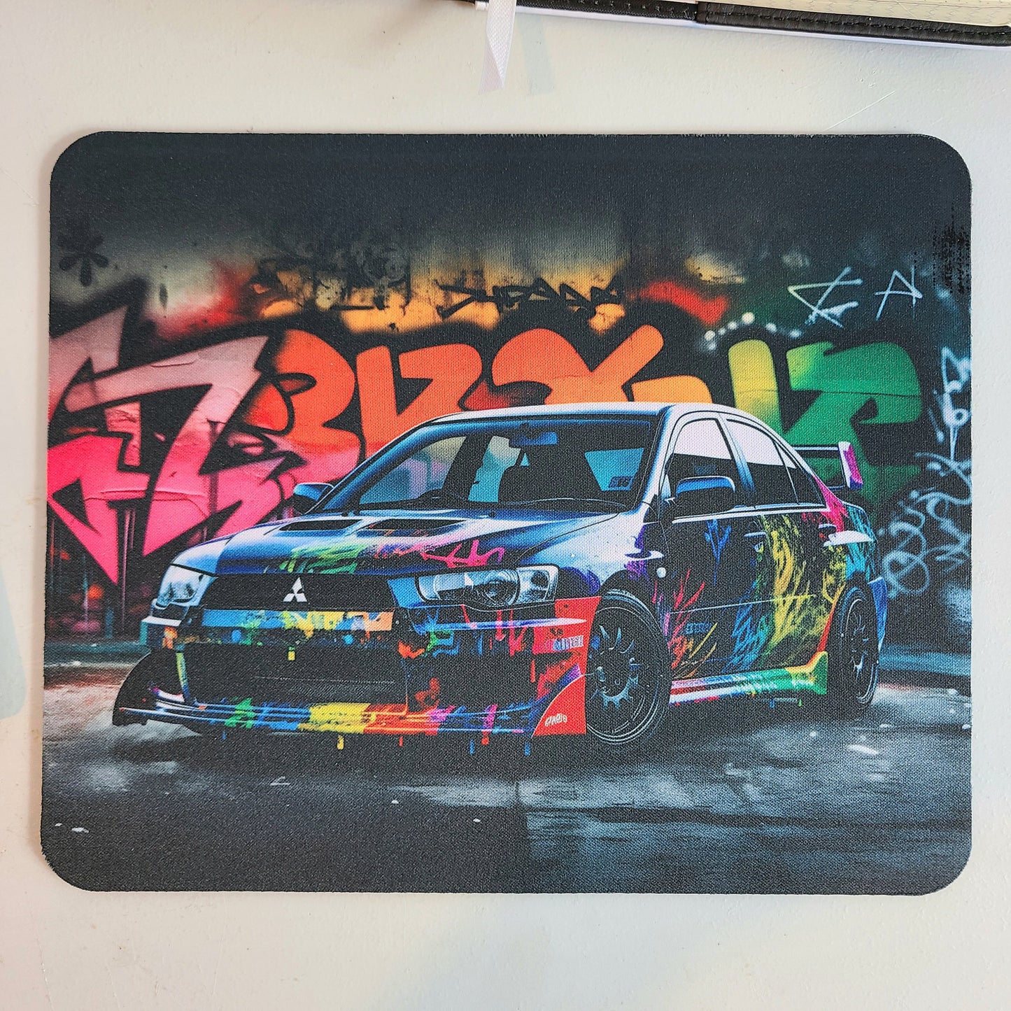 Graffiti Car Mousepad