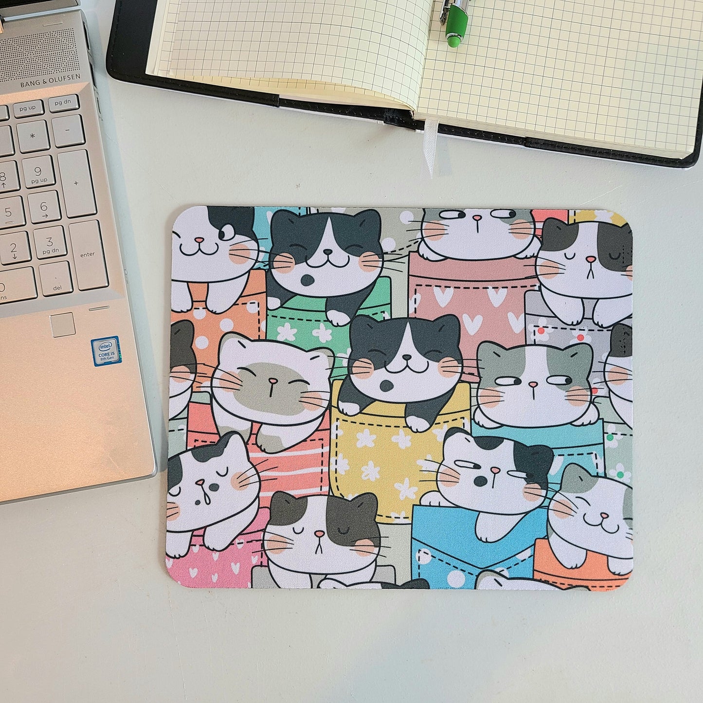 Cat in Pockets Mousepad